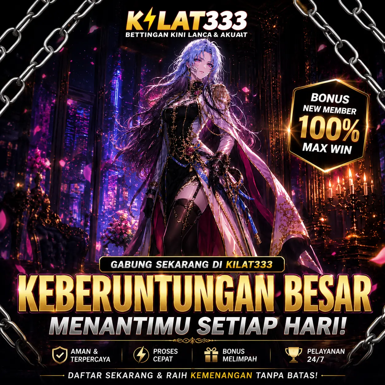 KILAT333 x Provider Pilihan Slot 777 RTP Pecah Selayar