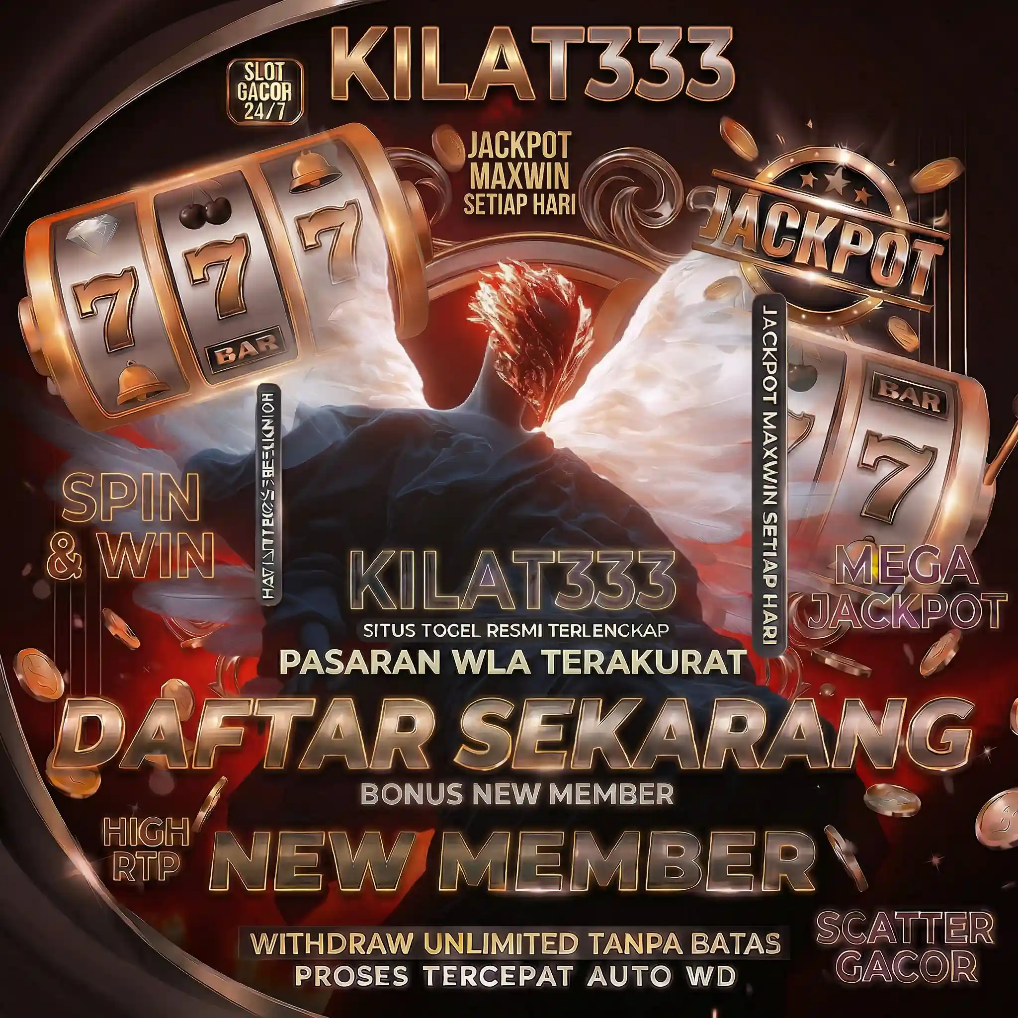 KILAT333 @ Daftar Akses Ribuan Account Slot RTP Tulen Enteng Bigwin!