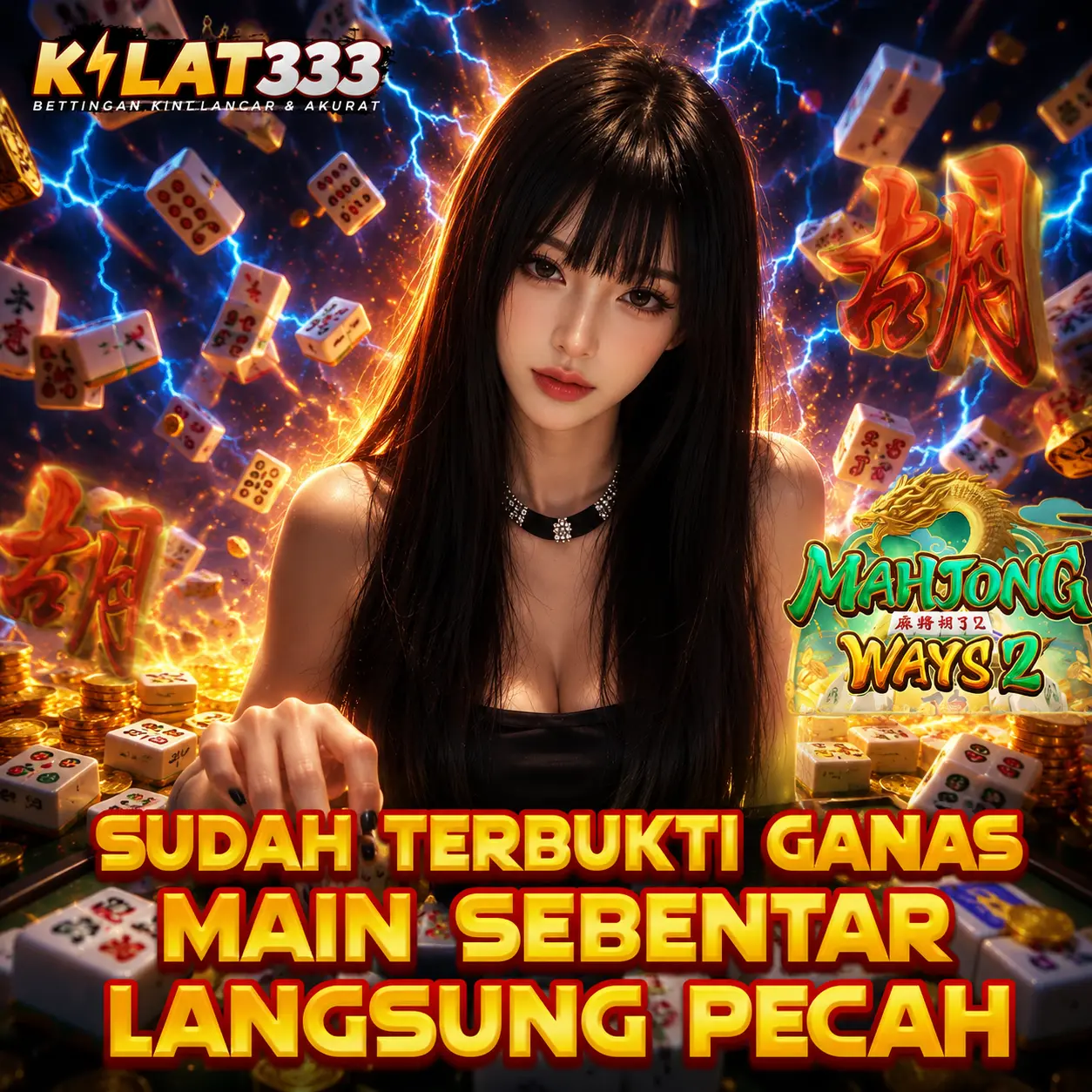 KILAT333 Front Black 